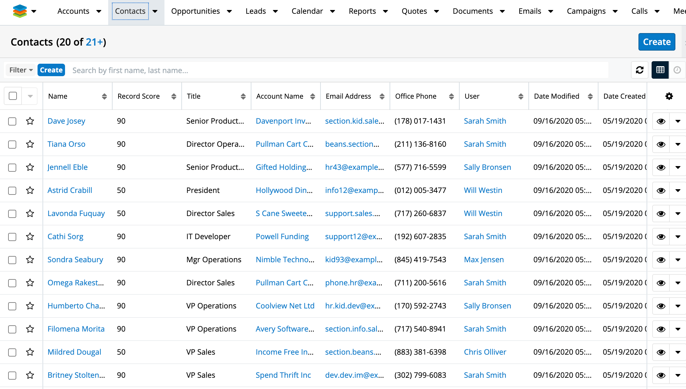 sugar_record_scoring_list_contacts