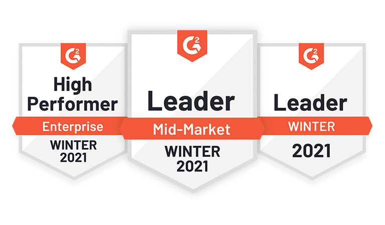 Winter 2021 - G2 SugarCRM Ranking